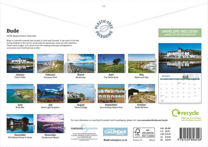 Carousel Worldwide, Bude 2026 A4 Wall Calendar