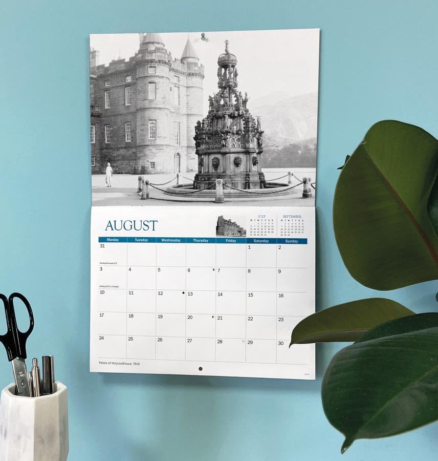Carousel Worldwide, Edinburgh Memories 2026 A4 Wall Calendar