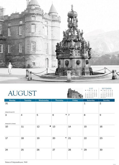 Carousel Worldwide, Edinburgh Memories 2026 A4 Wall Calendar