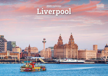 Carousel Worldwide, Liverpool 2026 A5 Wall Calendar
