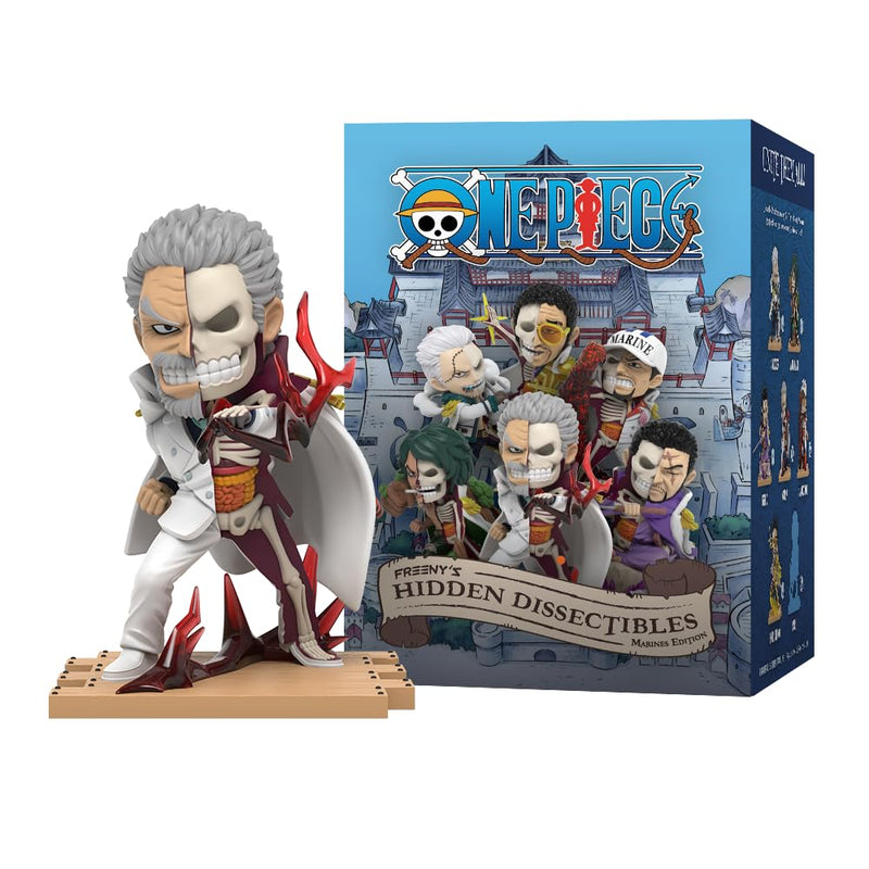 Mighty Jaxx – One Piece – Freeny's Hidden Dissectibles – Marines Edition Blind Box (eine zufällige Figur pro Kauf
