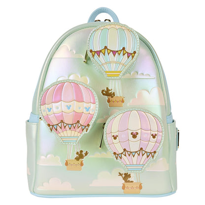 Loungefly Disney Mickey & Friends - Mini zaino con mongolfiera