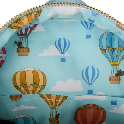 Loungefly Disney Mickey & Friends - Mini zaino con mongolfiera