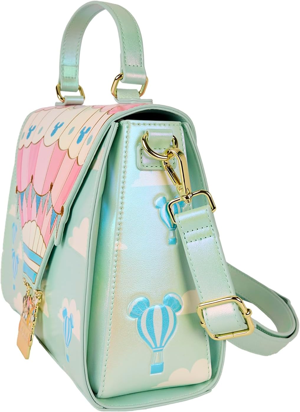 Loungefly Disney Mickey & Friends Hot Air Balloon Crossbody Bag