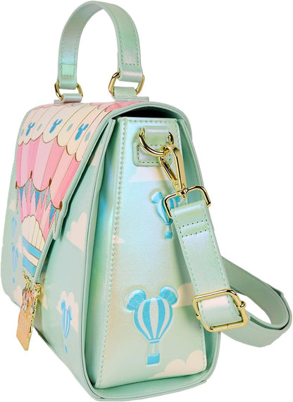 Loungefly Disney Mickey & Friends Hot Air Balloon Crossbody Bag