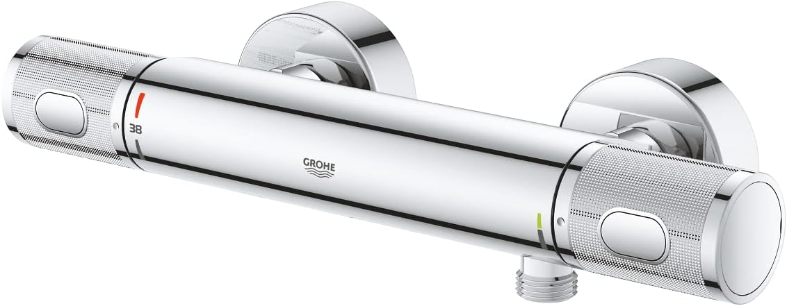 Grohe Quickfix Precision Feel Thermostatische Douchekraan - Ecojoy - Cooltouch - Incl. Koppelingen - 15 Cm - 34790000