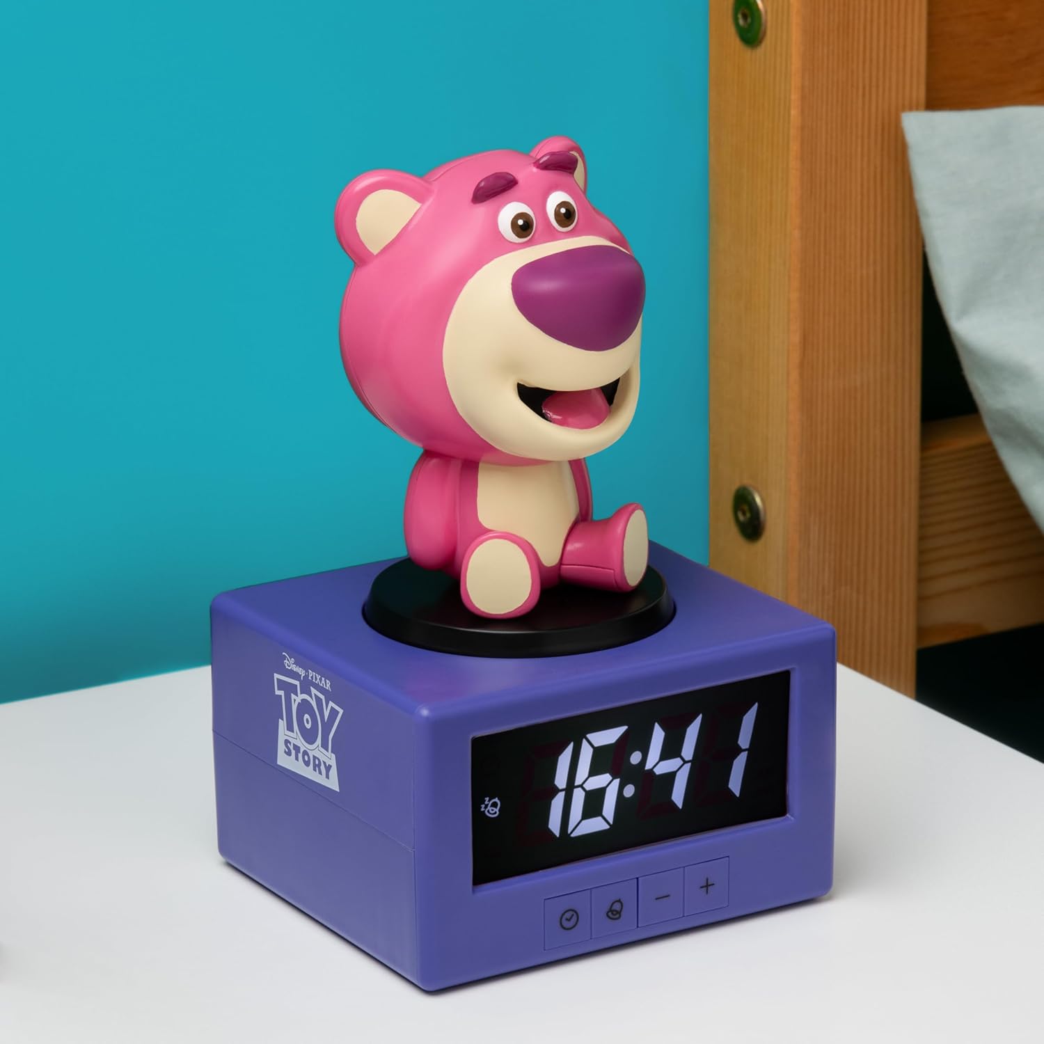 Paladone Alarm Clock, Pink, Small