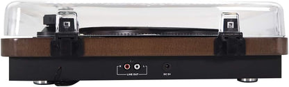 Aiwa: Giradischi Bluetooth, 3 Velocita, Radio Fm, Sd E Usb. Gbtur-120Wdmkii