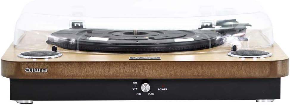 Aiwa: Giradischi Bluetooth, 3 Velocita, Radio Fm, Sd E Usb. Gbtur-120Wdmkii