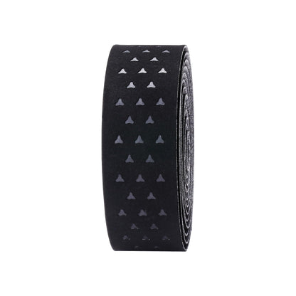 BBB Cycling RoyalRibbon Gel Lenkerband Rennrad | Stoßdämpfendes Griffband | Enthält Abschlussband und Lenkerstopfen | Schwarz | BHT-18