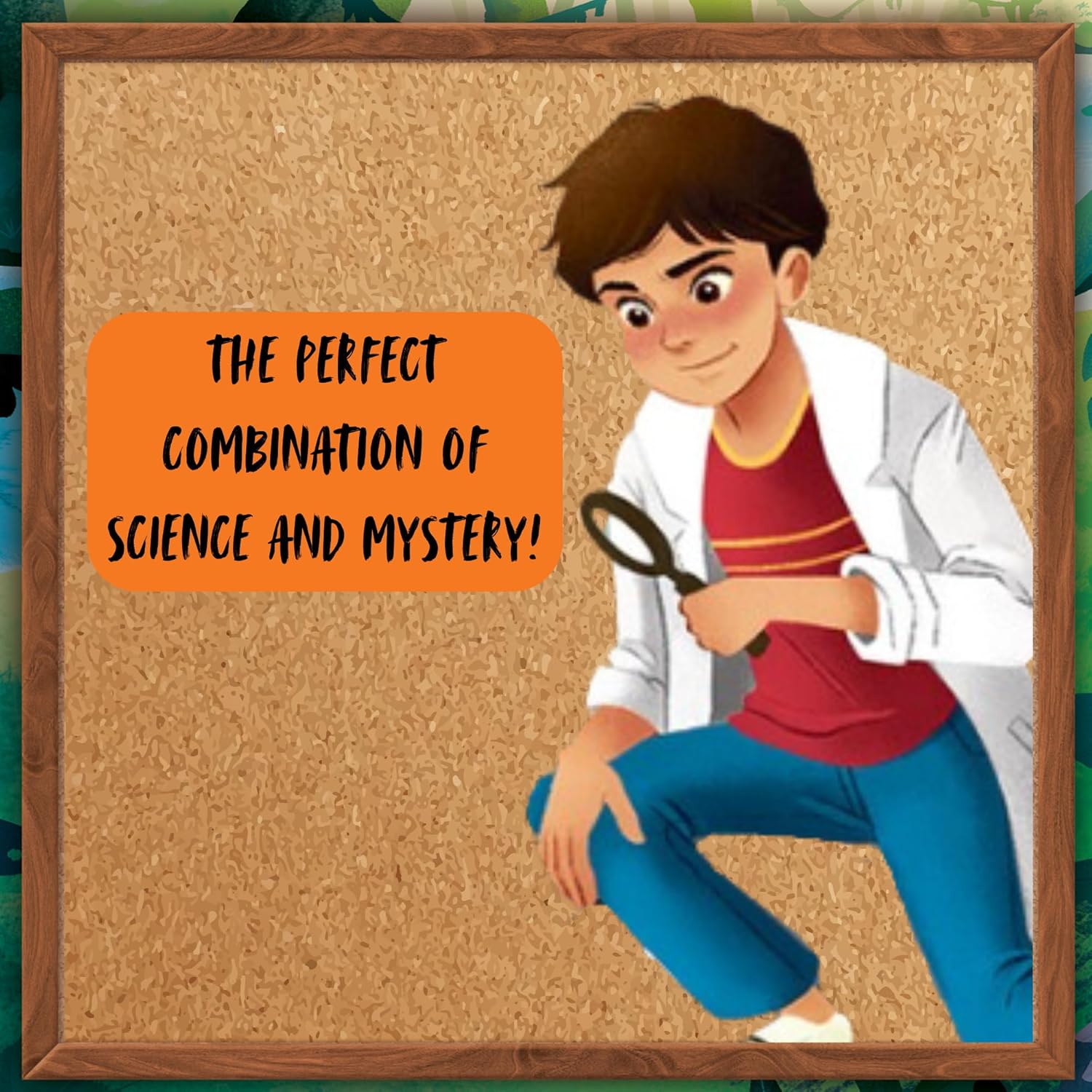 Galt Unlock Science - Fire Fire! Kit para niños a Partir de 8 años, Juego de experimentos científicos Stem y Divertido Juego de resolución de crímenes, Juego de Misterio para niños, aprende Ciencia