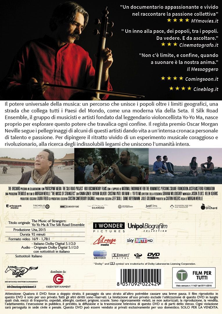 Yo Yo Ma E I Musicisti Della Via Della Seta - (Italian Import)