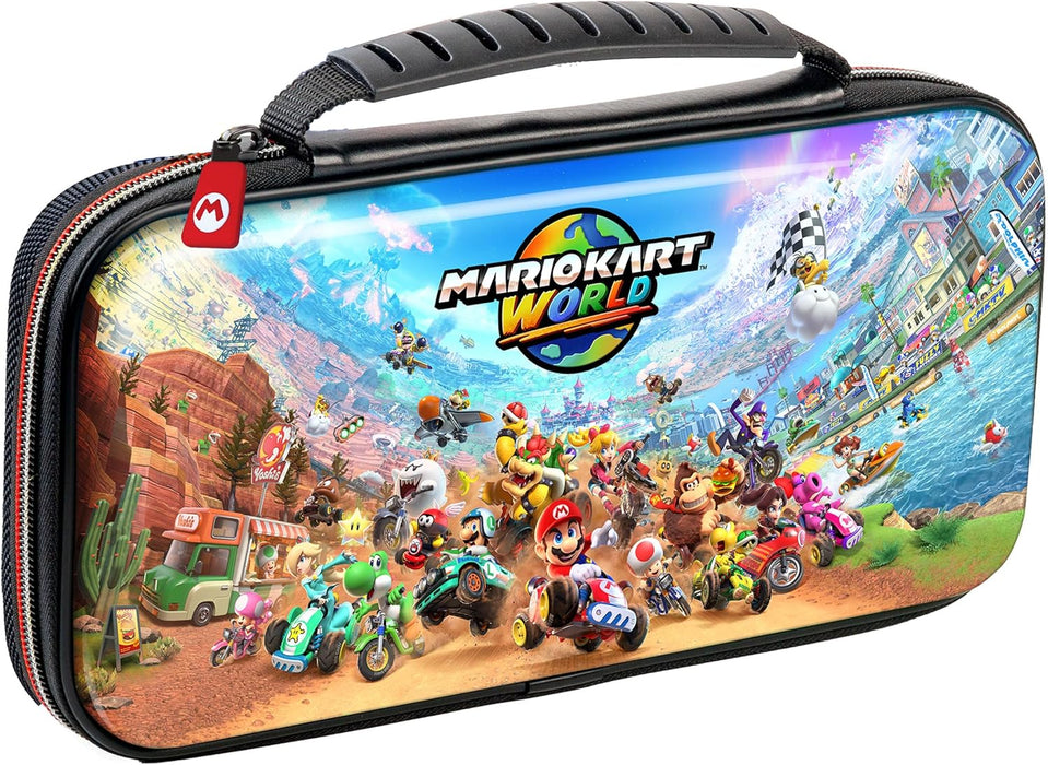 Game Traveler Nintendo Switch 2, Switch OLED & Switch Systems Mario Kart Game Traveler Deluxe Travel Case - Holds System, Card Cases & Game Cards