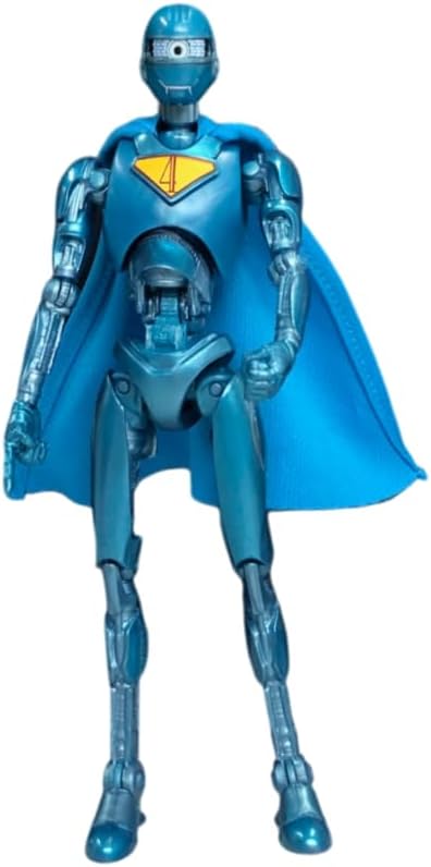 McFarlane Superman (2025) DC Multiverse Deluxe Action Figure Superman Robot (Red Platinum Edition) 18 cm