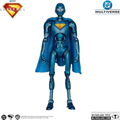 McFarlane Superman (2025) DC Multiverse Deluxe Action Figure Superman Robot (Red Platinum Edition) 18 cm