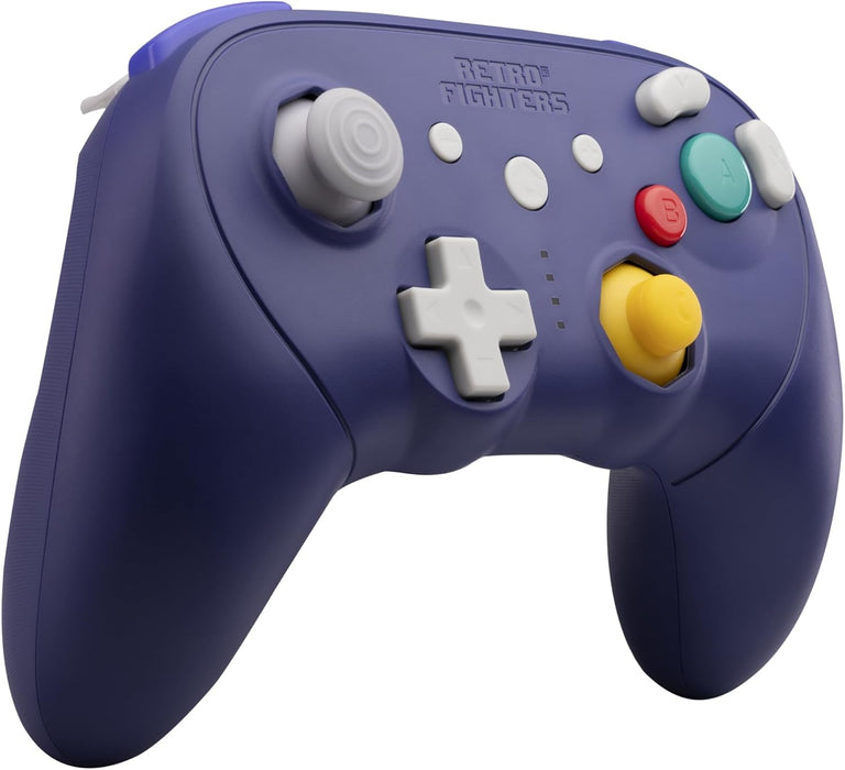 Retro Fighters BattlerGC Pro Series GameCube Controller Switch/PC/GameCube - Purple
