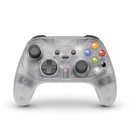 Retro Fighters Hunter XBOX Wireless Controller for XBOX/Switch/PC, Crystal