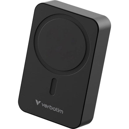 Verbatim Charge 'n' Go Essentials Power Bank MagSafe 20000mAh 15W Magnetic PD 20W Fast Charge with LED Indicator for iPhone 16/15/14/13/12 Pro/Pro Max, Includes USB-C to USB-C Cable, Black