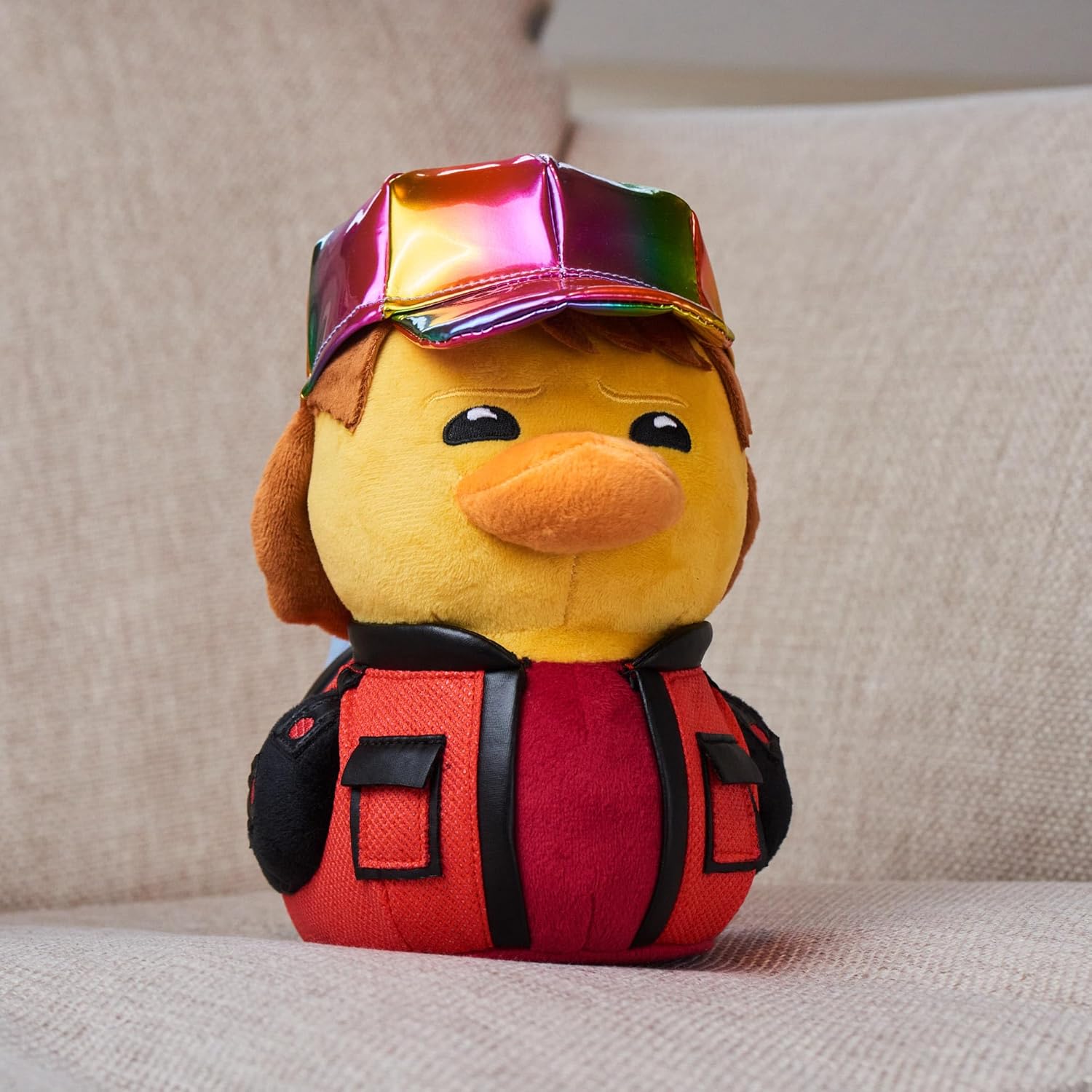 TUBBZ Pluche: Terug naar de toekomst - Marty McFly 2015 Cosplaying rubberen eend zacht pluche verzamelspeelgoed