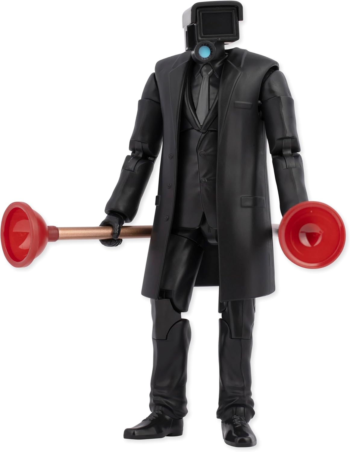 Skibidi Toilet Deluxe Figure Plungerman, Collectible Figures, Officially Licensed Merch