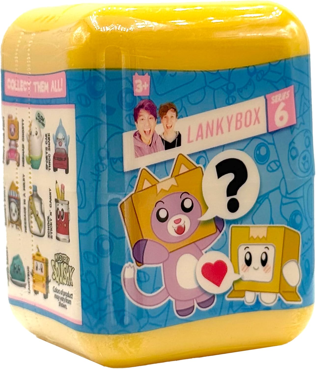 LankyBox Mini Mystery Figures – Series 6, Collectible Mini Figures, Squishy Figures, Officially Licensed Merch, Styles May Vary