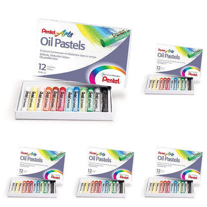 Pentel Oil Pastel Set (Pack of 60)