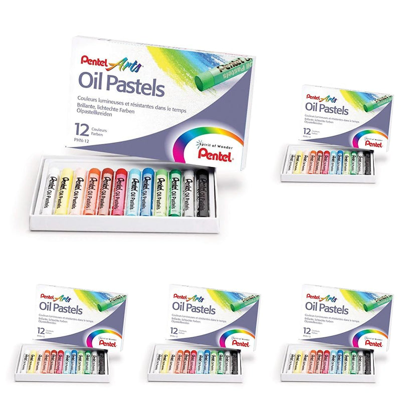 Pentel Oil Pastel Set (Pack of 60)