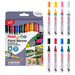 Pentel MMP10 Paint Marker Wallet, Medium 4.5mm Bullet Tip, Standard Colours (8 Marker Pens