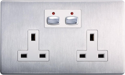Mi Home DUAL GANG (Steel) SMART POWER SOCKET bundle (GW + 3 x sockets)