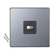MiHome Smart Black Nickel 1 Gang Dimmer