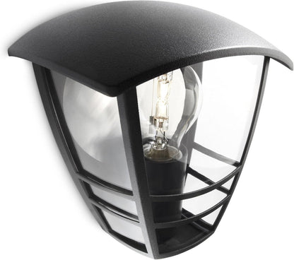 Philips LED Creek Wall Lantern Black