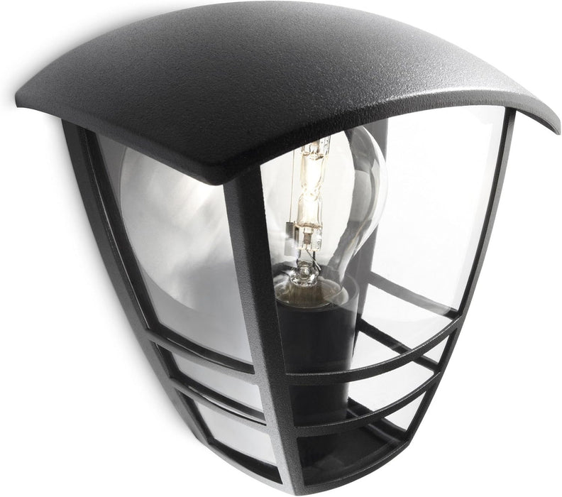 Philips LED Creek Wall Lantern Black