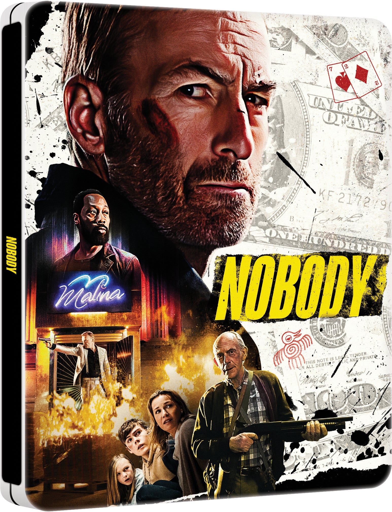 Nobody Limited Edition 4K UHD & Blu-Ray Steelbook