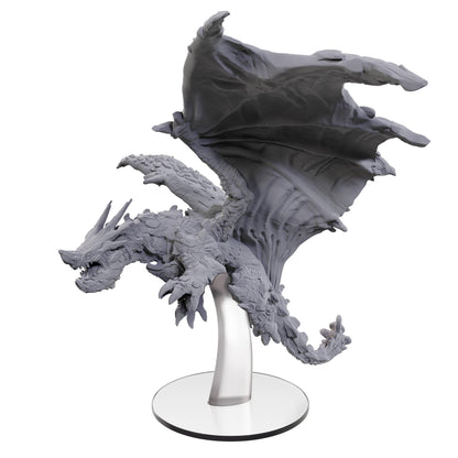 WizKids Pathfinder Battles: Adult Adamantine Dragon Boxed Miniature | Dragon Figure | Unpainted | Tabletop RPG Accessory