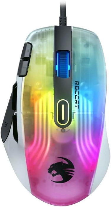 Roccat: Kone Xp - Ergonomic 3D Lighting - Gaming Mouse - White (Pc)