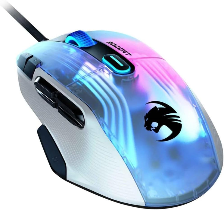 Roccat: Kone Xp - Ergonomic 3D Lighting - Gaming Mouse - White (Pc)