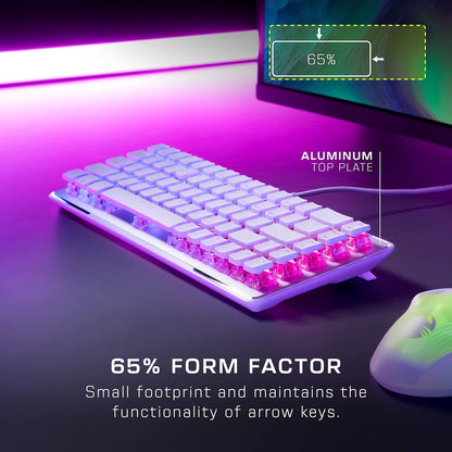 Roccat: Vulcan Ii Mini - Rgb Gaming Keyboard - White (Pc)