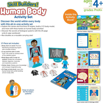 Learning Resources - Skill Builders! Human Body (Lsp1261-Sca)