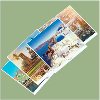 Ravensburger Travel Destinations Collector's Memory - Matching Picture Snap Pairs Game For Kids Age 3 Years and Up