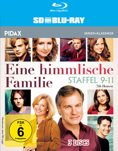 Eine himmlische Familie (7th Heaven), Box 3, Staffel 9 - 11 / Die letzten 3 Staffeln der Kultserie (SD on Blu-ray