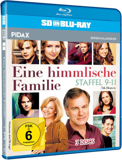 Eine himmlische Familie (7th Heaven), Box 3, Staffel 9 - 11 / Die letzten 3 Staffeln der Kultserie (SD on Blu-ray