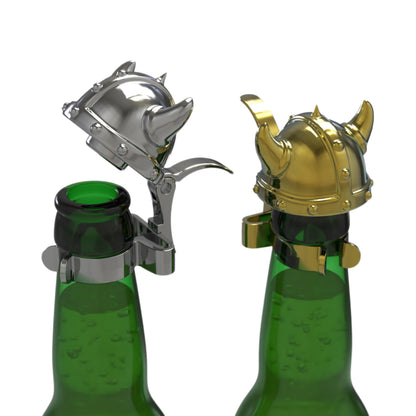Winkee - Viking Helmet Bottle Stopper Set - 2 Inches