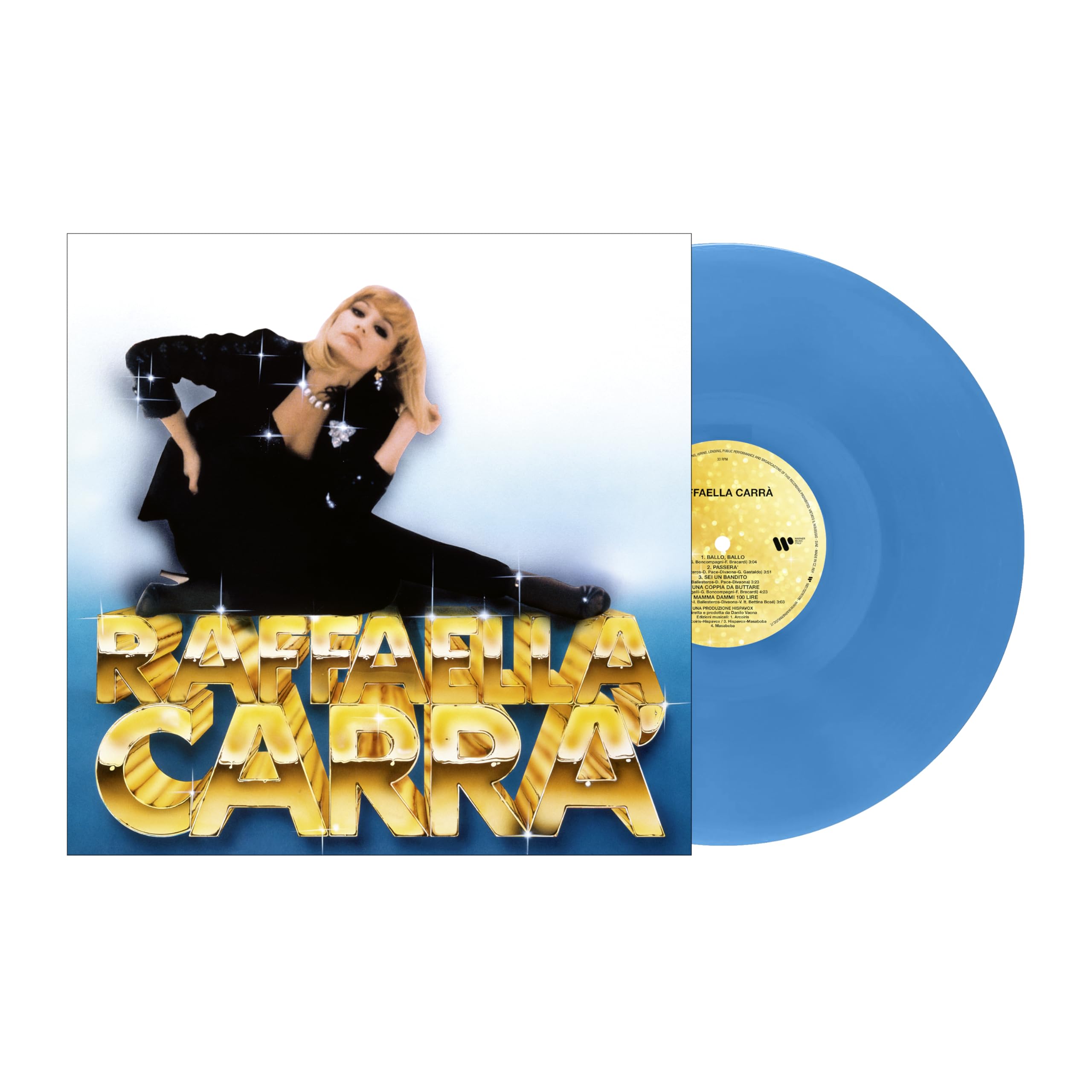 Raffaella Carra' '82 (Vinile Azzurro Numerato