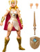 Masters of the Universe Masterverse She-Ra Action Figure New Etheria, 7-inch MOTU Toy 30 Articulations, Swap Hands, Soft Goods Cape, Shield, Sword, JBP83