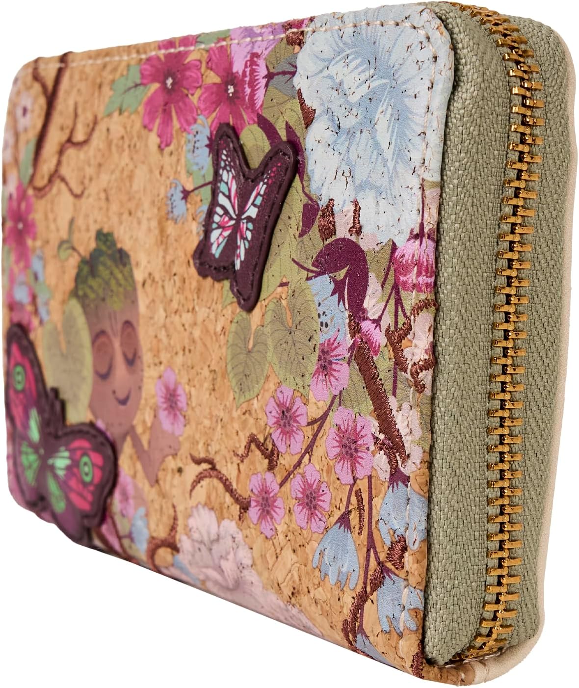 Loungefly Marvel Guardians of The Galaxy Groot Zip Around Wallet
