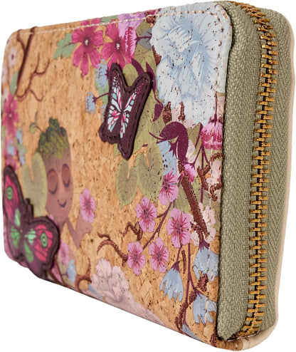 Loungefly Marvel Guardians of The Galaxy Groot Zip Around Wallet