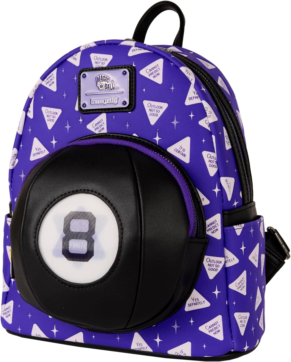 Loungefly Mattel Magic 8 Ball Mini Backpack