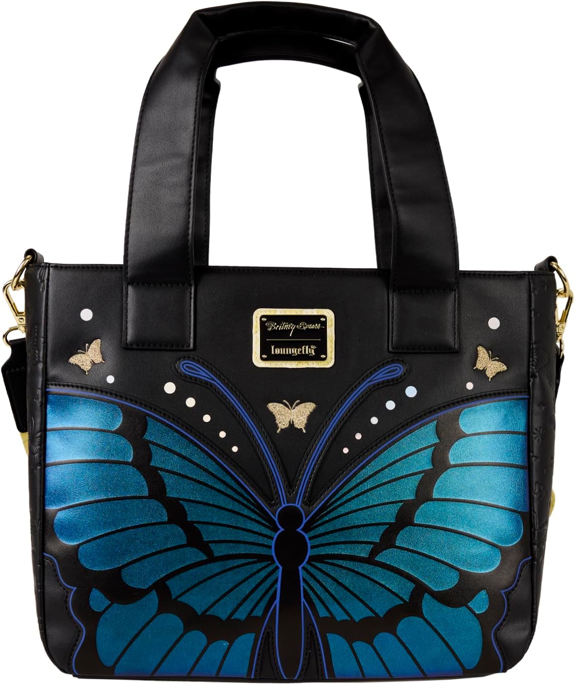 Loungefly Britney Spears Butterfly Tote Bag with Coin Bag