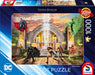 Schmidt | DC: The Hall of Justice (1,000 Pieces) | Jigsaw Puzzle | Ages 14+ | 1+ Players