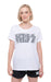 KISS Pyjamas Band Logo Infill Nuovo Ufficiale da Donna Bianca & Nero